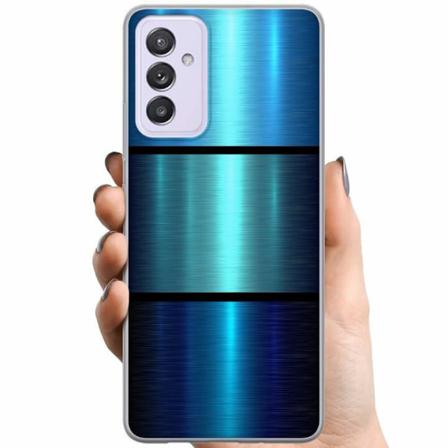 Samsung Galaxy A82 5g Tpu Mobilskal Blue Metallic Stripes