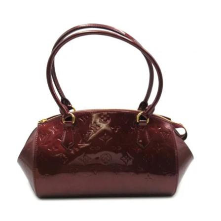 Louis Vuitton Vintage Pre-owned Leather handTass , Rood , Dames , Maat: ONE Size Vintage Tassen