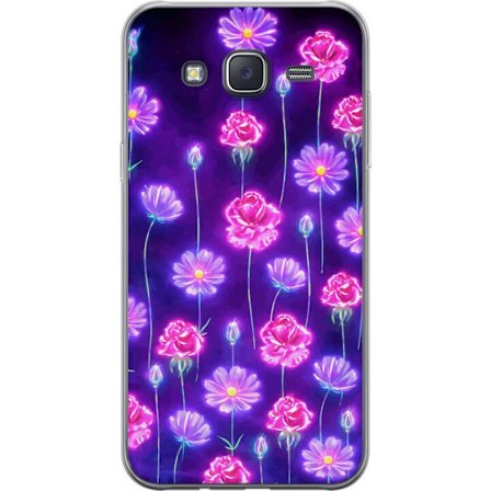 Kompatibelt Mobildeksel til Samsung Galaxy J5 Bloom Reverie Electric Petals