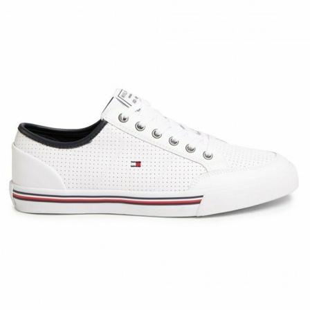 Tommy Hilfiger Sneakers , Wit , Heren , Maat: 42 EU
