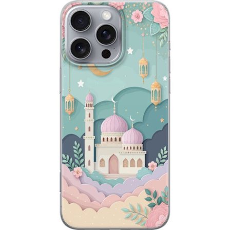 Kompatibel Mobilcover til Apple iPhone 16 Pro Max Håndtegnet rejseinspireret mønster med verdenskort, fly, hjerter og vintage eventyrstema