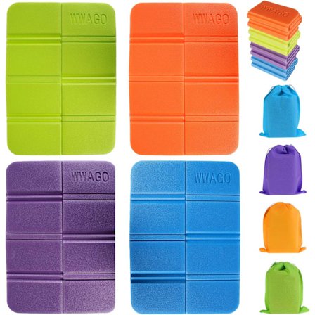 Fällbar Sittdyna, 4-pack Utomhus Vandringsdyna