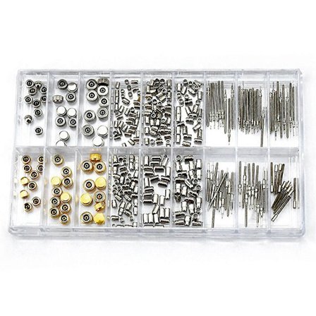 Klokkekrone Deler Erstatning Sortert Kuppel Flatt Hode, Håndtakrør, Håndtakbøssinger Klokketilbehør