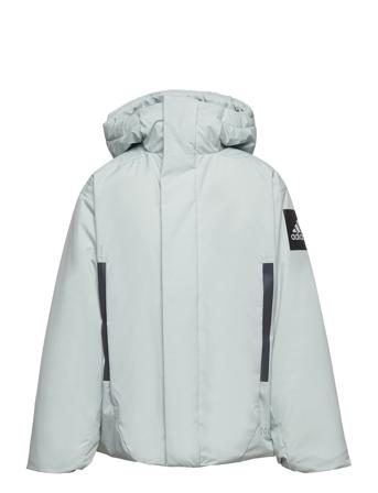 Myshelter Cold.rdy Jacket Kids Sport Jackets & Coats Quilted Jackets Green Adidas Sportswear