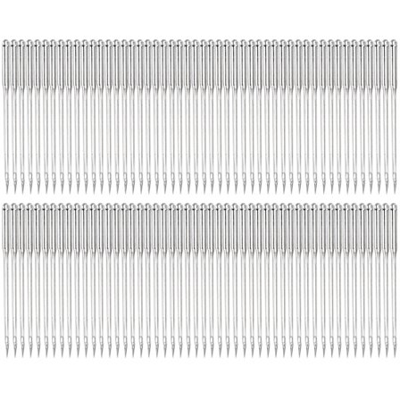 100 stk. symaskinnåler i stål med høy hardhet, tilbehør til symaskiner, type 18