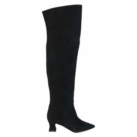 Marc Ellis, Over-knee Boots Zwart, Dames, Maat:39 EU