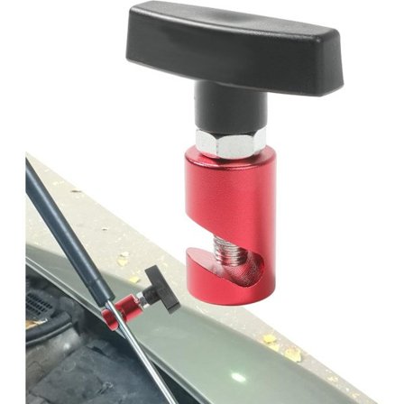 Holder for panserløftearm, løftestøtteklemme med messingkjerne, biltilbehør bilpanserstag panserklemmer