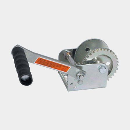 Argano manuale per rimorchio DL 600A, 272 kg, senza nastro / cavo