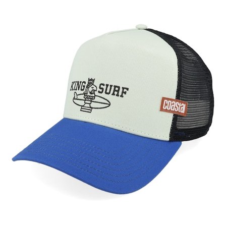 Coastal - Grønn trucker Caps - Hft Chess Surf Mint/Blue/Black A-Frame Trucker @ Hatstore