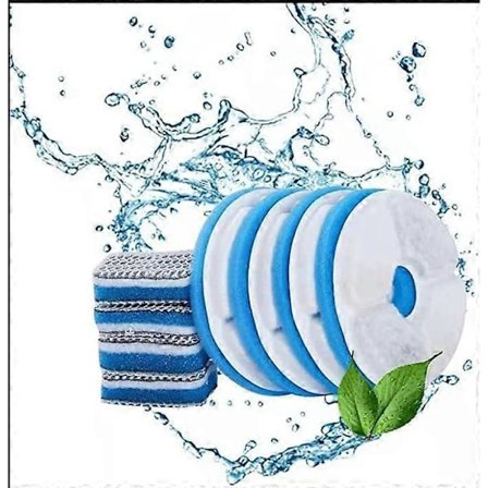 4 Styk Kat Vandfontæne Filtre, Erstatningsfiltre Egnet Til 2l Kat Hund Fontæne