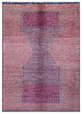 Berber Colourful Matta Handknuten 127X180