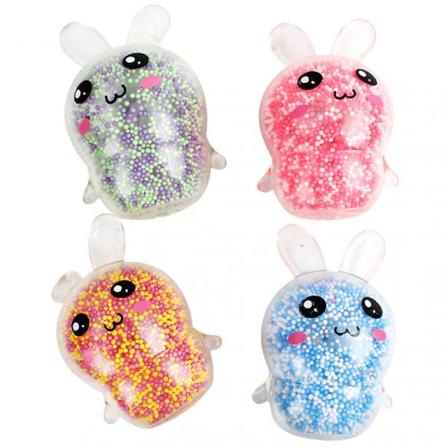 Led Light-up Rabbit Squeeze Toy Flexibel Quick Reb