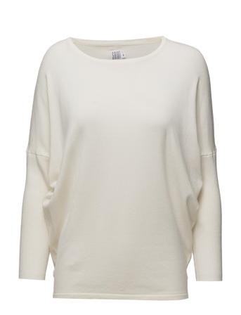 A2561, Milasz R-Neck Pullover Pullover Creme Saint Tropez
