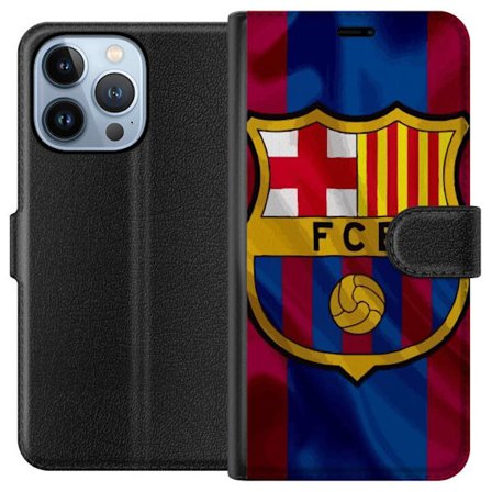 Yhteensopiva Lompakkokotelo Apple Apple iPhone 13 Pro FC Barcelona Jalkapalloseura Espanja La Liga maineikas seura hyökkäävällä pelillä, suurill
