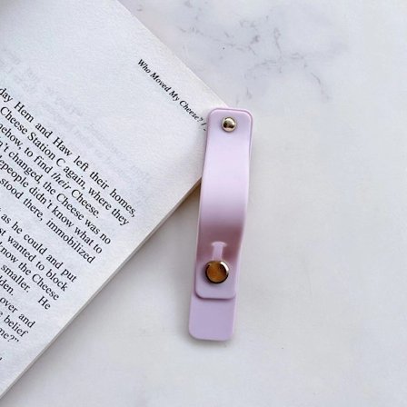 Mobilringhållare i silikon, telefonbaksida klistermärke hållare, enfärgad push-pull silikonhållare, live streaming lat person hållare