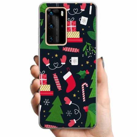 Huawei P40 Pro Tpu Mobilskal Christmas