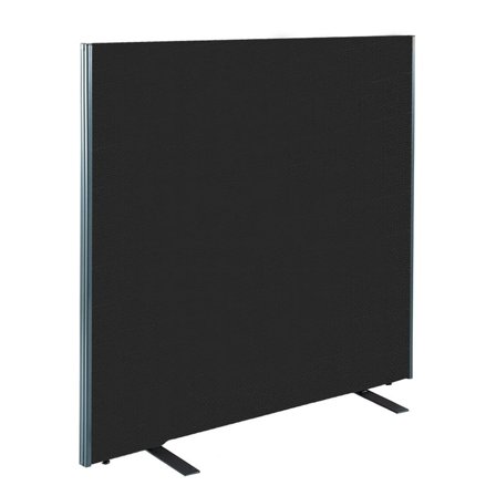 Floor screen, 1600x1800 mm, black