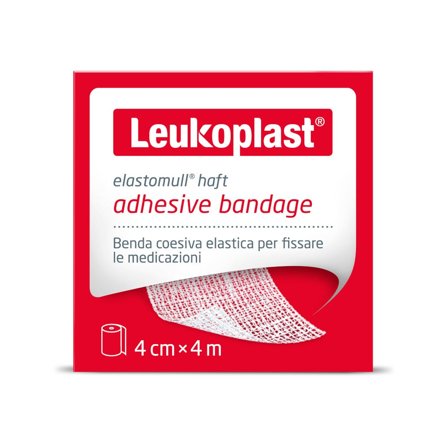 Elastomull Haft Benda 4mx4cm 1 Pezzo