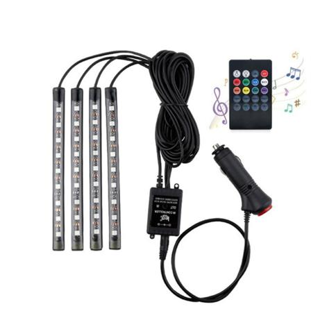 Led-billjusremsor Dash Röststyrning Fjärrkontroll