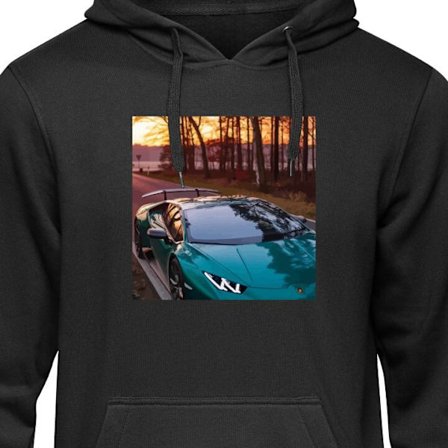 Barnehettegenser Sportsbil Lamborghini Racing Supercar