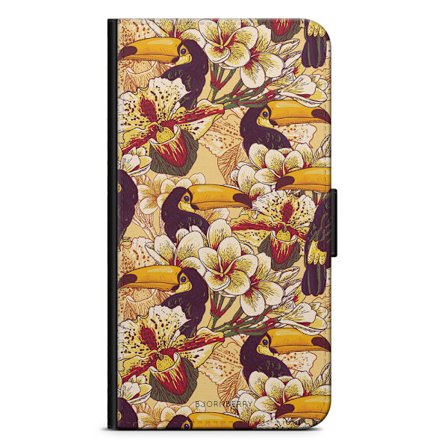 Bjornberry Plånboksfodral iPhone 12 Mini - Tukaner