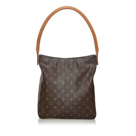 Louis Vuitton Vintage, Pre-owned Looping Bruin, Dames, Maat:ONE Size,Canvas