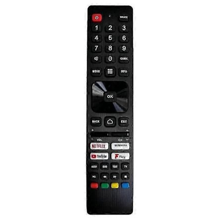 Älytelevisio-kaukosäädin Sharp Aquos T-C32FH2KF2AB SHW RMC 0137N -malleille
