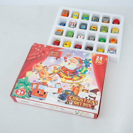 2021 Adventskalender 24st Leksaker JulleksakerBilar För Barn Present