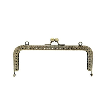 Handväska Ram Kyss Lås Handväska Lås Ram 15CM 15cm