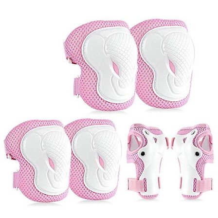 MD-611 6 stk./sæt Børn Cykel Rulleskøjter Knæ Albue Håndledsbeskyttere Skateboard Ski Beskyttelse