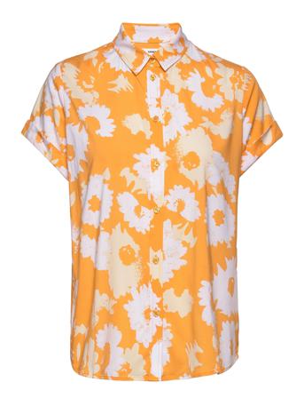 Majan Ss Shirt Aop 9942 Kortärmad Skjorta Multi/mönstrad Samsøe Samsøe
