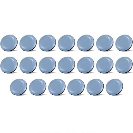 20 stycken Köksapparatskjutare självhäftande skjutbricka självhäftande apparatflyttare PTFE-material för kaffebryggare