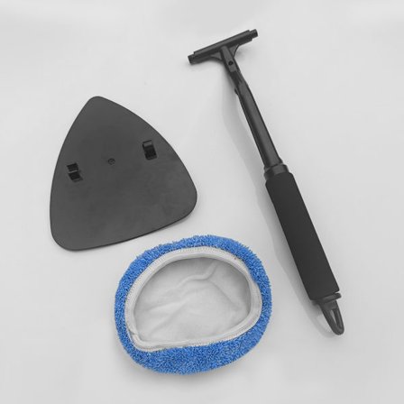 Triangelfönster vindrutevisare avfuktare bil vindruta rengöringsborste 2-delat plasthandtag