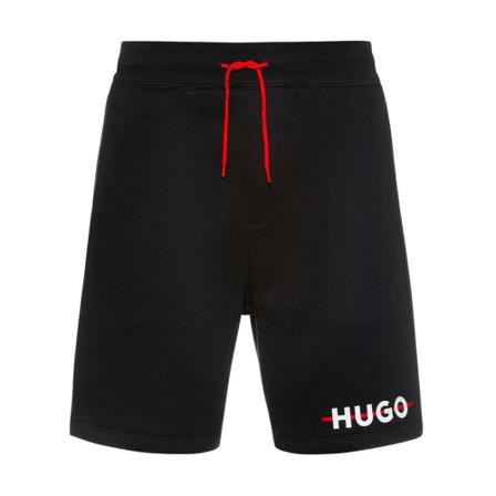 Hugo Boss Dedford Korte Broek , Zwart , Heren , Maat: L