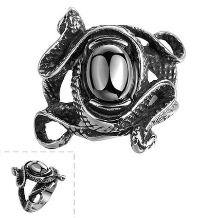 Rostfritt stål ring Punk rocker