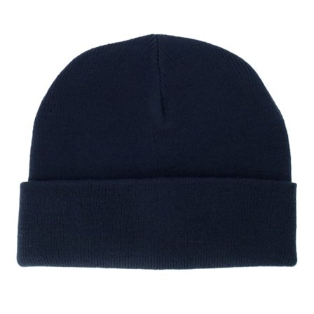 Equip - Azul shortbeanie Beanie - Blank Navy Short Beanie @ Hatstore