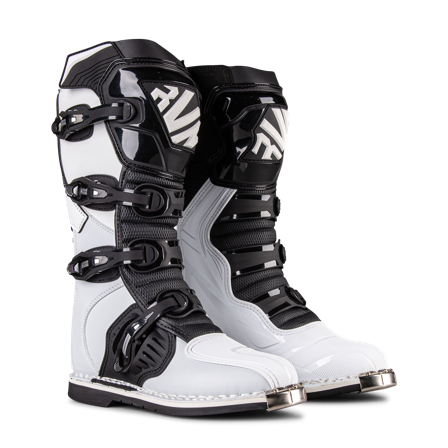 Cizme Motocross Raven Trooper Alb 46