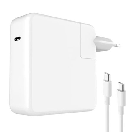 Lader - 61W Pd Usb-C for Macbook Pro, med 2M kabel
