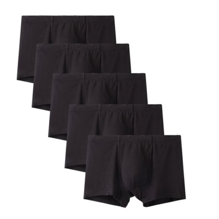 Bambu Boxershorts Svart 5-pack Large