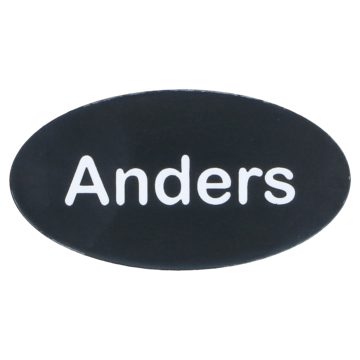 Navneskilt magnet - eget navn