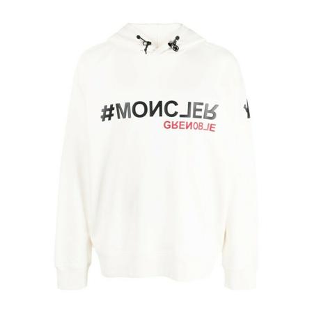 Moncler Sweatshirts & Hoodies , Wit , Heren , Maat: L