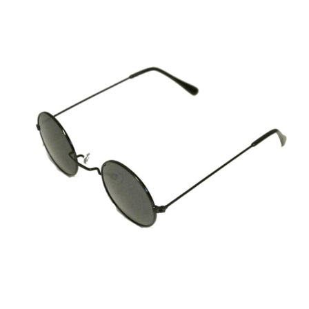 Runde sorte solbriller