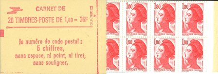 Frankrig 1982 - Frimærkehæfte YT 2220-C8 - Postfrisk