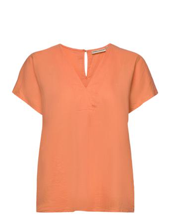 Brizaiw Rindaiw Top Blouses Short-sleeved Orange InWear
