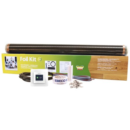 Ebeco 8961027 Gulvvarmefoliesett 15 m², Varme
