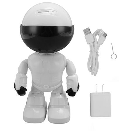 Inomhuskamera HD 1080P Multifunktion Rörelsedetekteringslarm 2-vägs Talk WiFi Kamera Baby Nanny Husdjur 100-240V US Kontakt