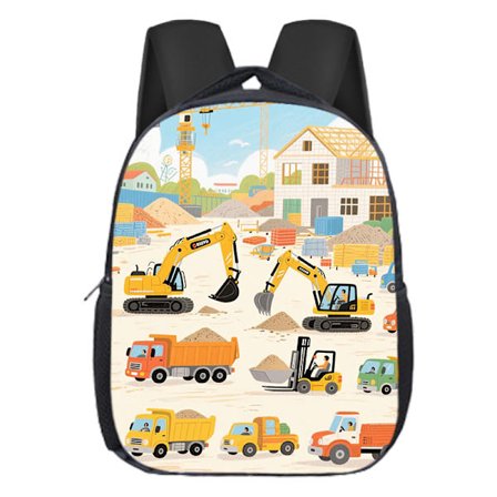 Gravemaskine børne skoletaske børnehave rygsæk tegneserie sød alsidig student stor kapacitet rygsæk