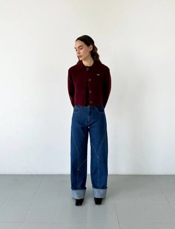 Laagam Dallas Indigo Denim Jeans - Blue - 38