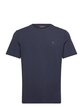 James Tee Designers T-Kortærmet Skjorte Navy Morris