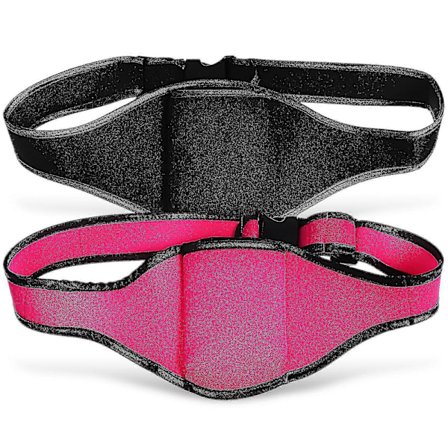 2 stk. Mikrofonbæltepakker Mikrofonbælteholdere Mikrofon Taljetasker Mikrofonbælter Holder